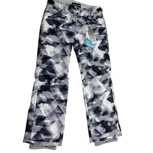 Sunice Women's Stella Waterproof Insulated Snow Pant Oyster Shadow Size 12 NWT